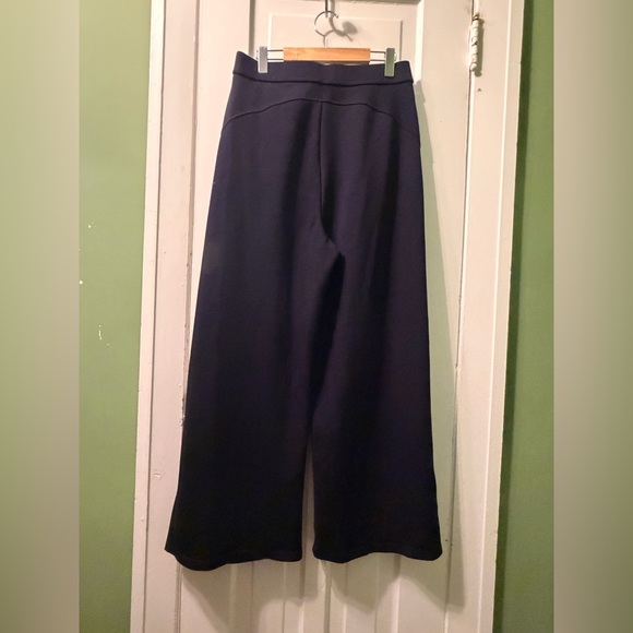 HALARA Navy  Wide-Leg Women's Pants - Picture 6 of 11